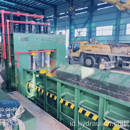 Hidrolik Scrap Steel Daur Ulang Geser Logam Tugas Berat